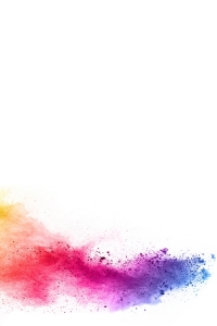 Rainbow powder