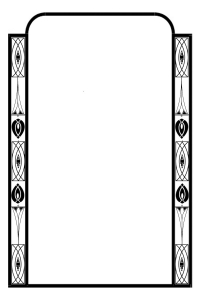 deco frame detail